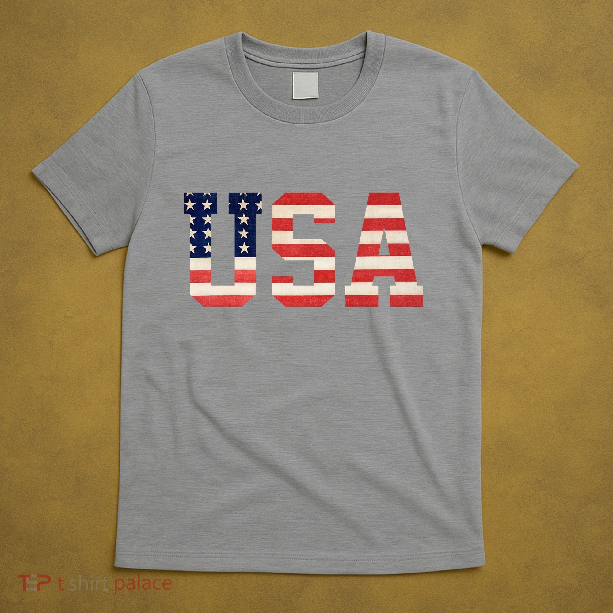 Usa American Pride Festive T-Shirt
