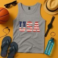 Usa American Pride Festive Tank Top thumb 4