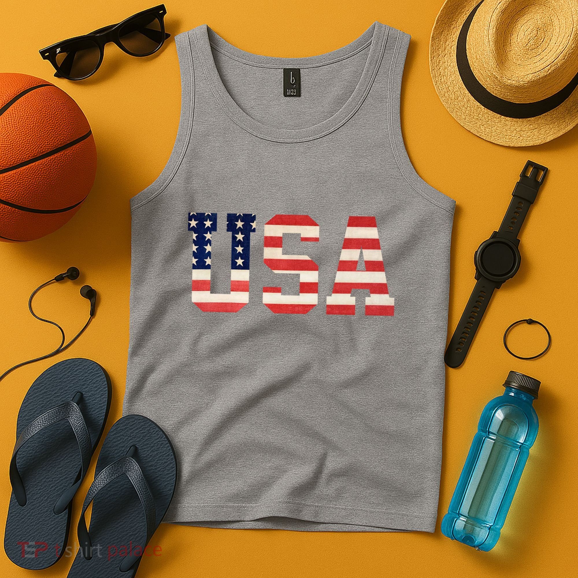 Usa American Pride Festive Tank Top