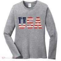 Usa American Pride Festive Women's Long Sleeve Shirt thumb 0