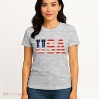 Usa American Pride Festive Women's T-Shirt thumb 4