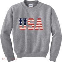 Usa American Pride Festive Kids Sweatshirt thumb 0