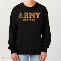 Army Retired Retirement Gift Women's Sweatshirt thumb 0