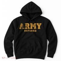 Army Retired Retirement Gift Hoodie thumb 0