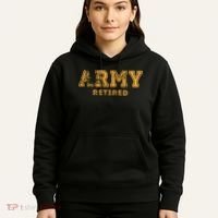 Army Retired Retirement Gift Hoodie thumb 5