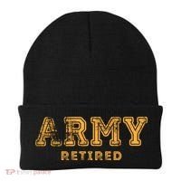 Army Retired Retirement Gift Beanie thumb 0