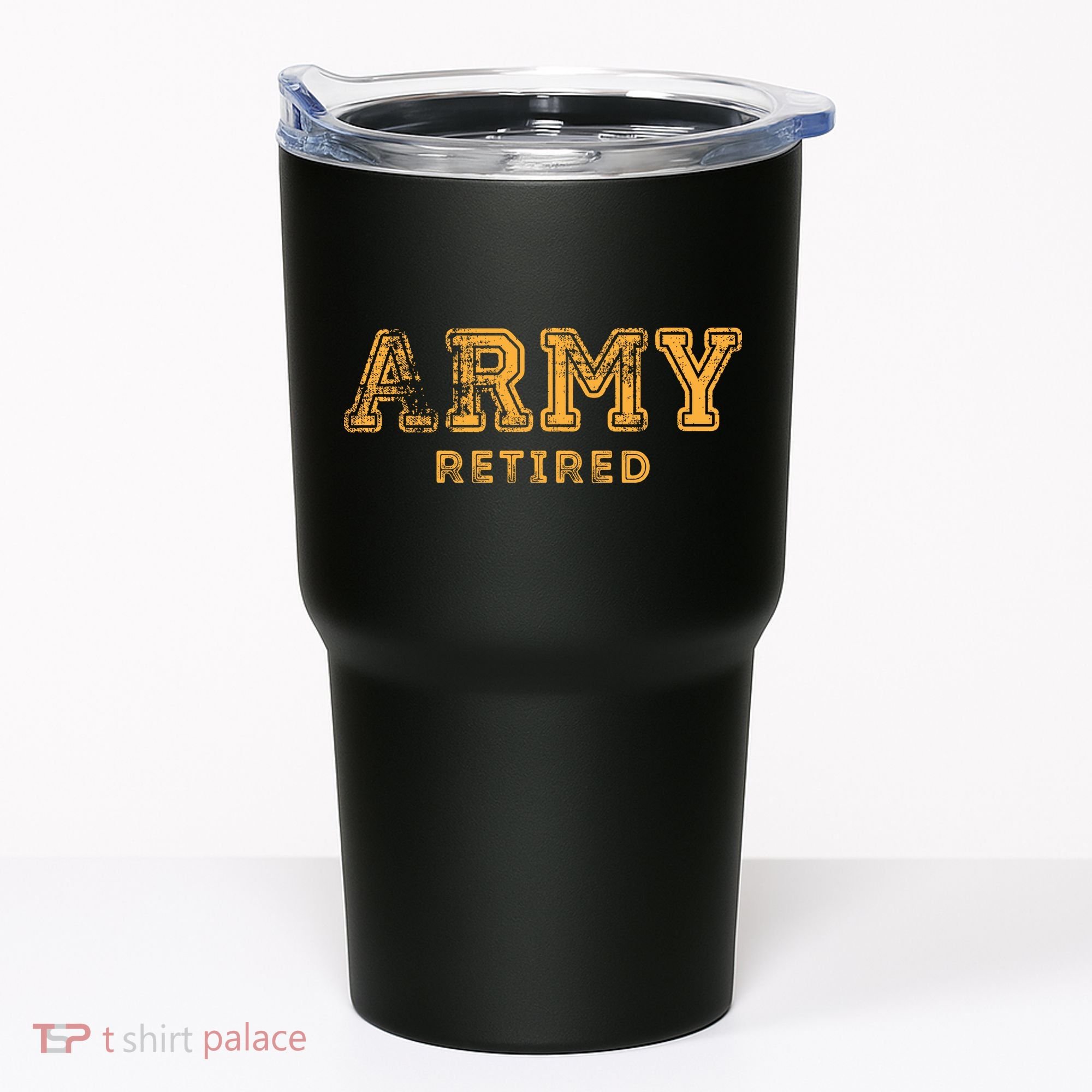 Army Retired Retirement Gift Tumbler