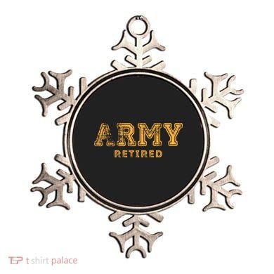Army Retired Retirement Gift Ornament