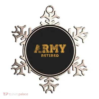Army Retired Retirement Gift Ornament
