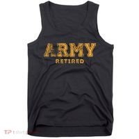 Army Retired Retirement Gift Tank Top thumb 0