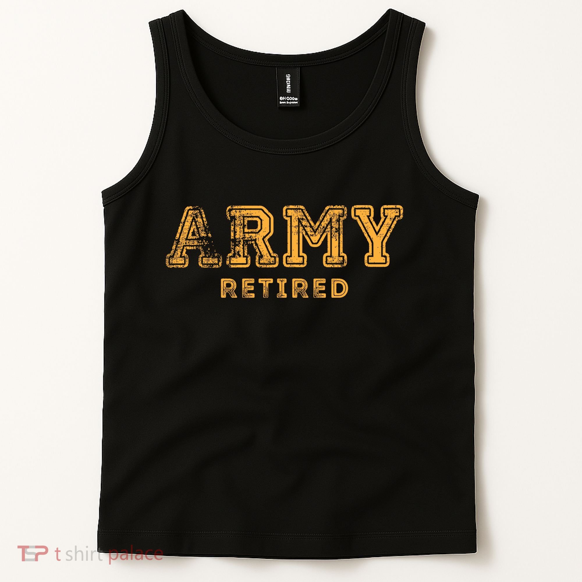 Army Retired Retirement Gift Tank Top