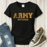 Army Retired Retirement Gift Women's T-Shirt thumb 3