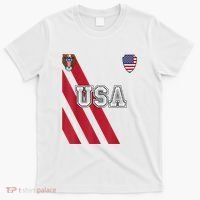 Usa America Soccer Jersey Red Blue Football Usa 2026 T-Shirt thumb 0