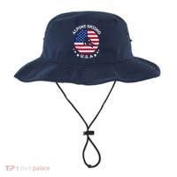 US Alpine Skiing Team Retro Support USA Downhill Skiing Team Bucket Hat thumb 0