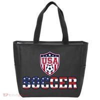 USA American Soccer Graphic For Fans Tote Bag thumb 0