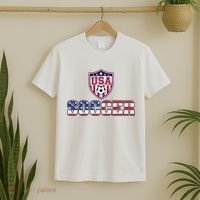 USA American Soccer Graphic For Fans T-Shirt thumb 2