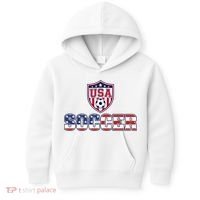 USA American Soccer Graphic For Fans Kids Hoodie thumb 0