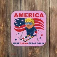 Usa Apres Ski Make Skiing Great Again Donald Trump Coaster thumb 0
