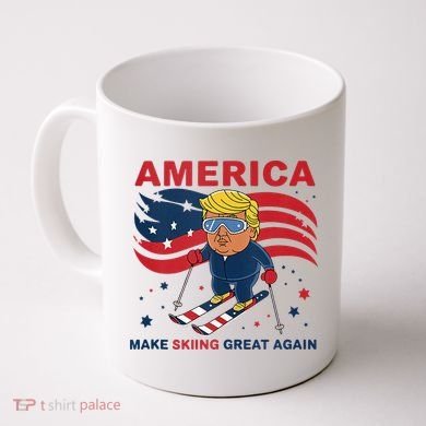 Usa Apres Ski Make Skiing Great Again Donald Trump Coffee Mug