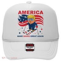 Usa Apres Ski Make Skiing Great Again Donald Trump Hat thumb 0
