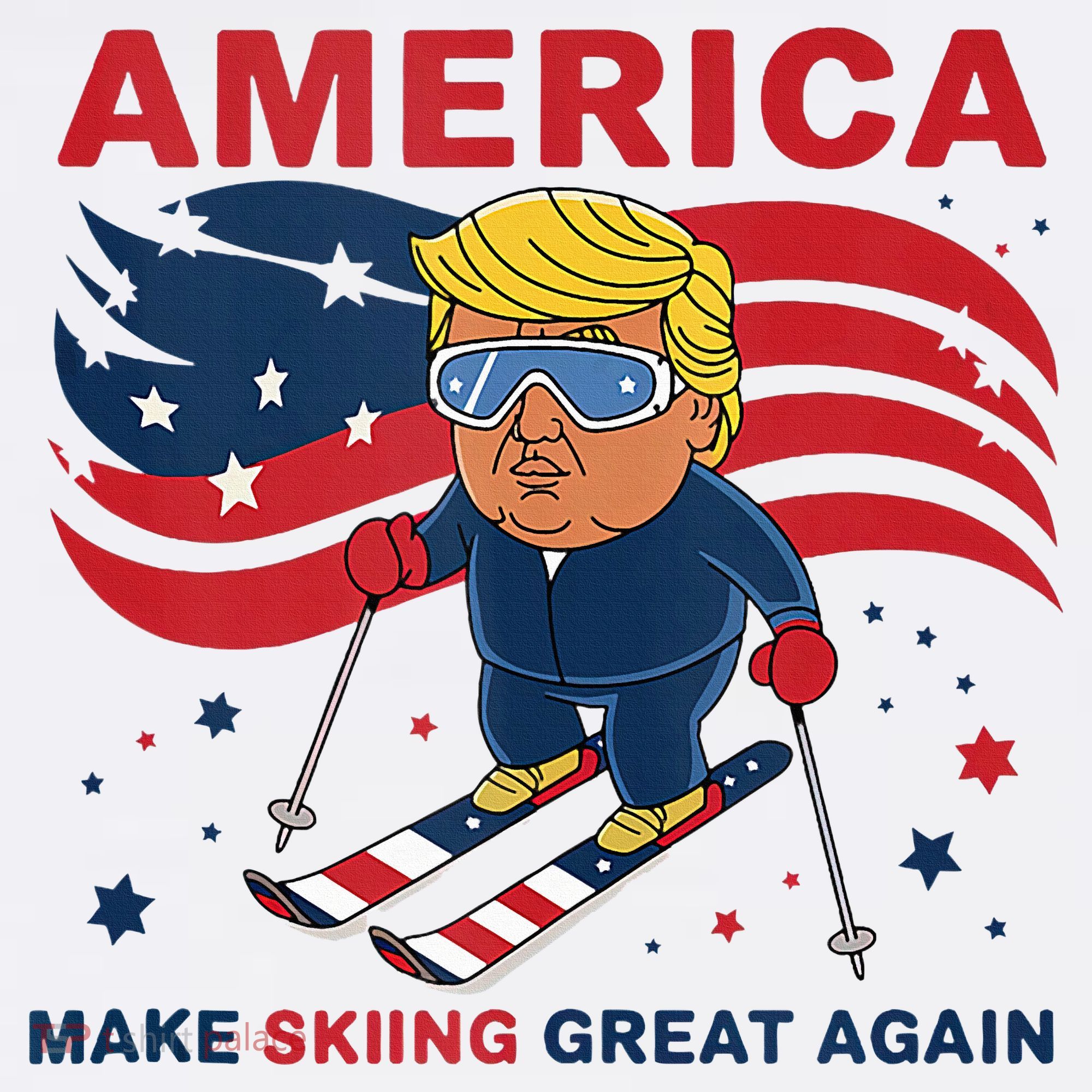 Usa Apres Ski Make Skiing Great Again Donald Trump Visor