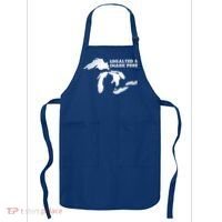 Unsalted And Shark Free Great Lakes Mi Michiganian Pride Gift Apron thumb 0