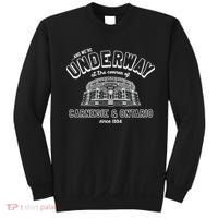 Underway At The Corner Of Carnegie & Ontario Since 1994 Sweatshirt thumb 0