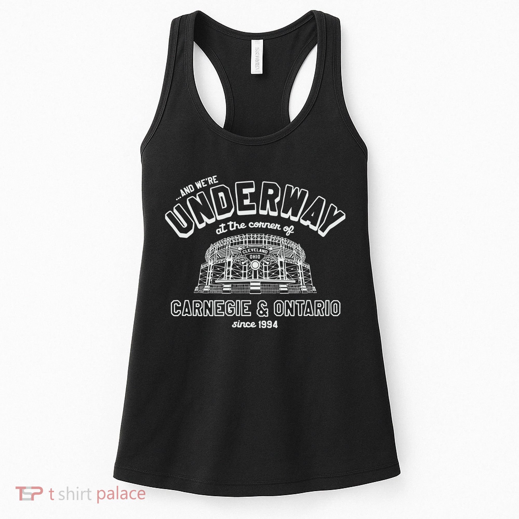 Underway At The Corner Of Carnegie & Ontario Since 1994 Women's Tank Top