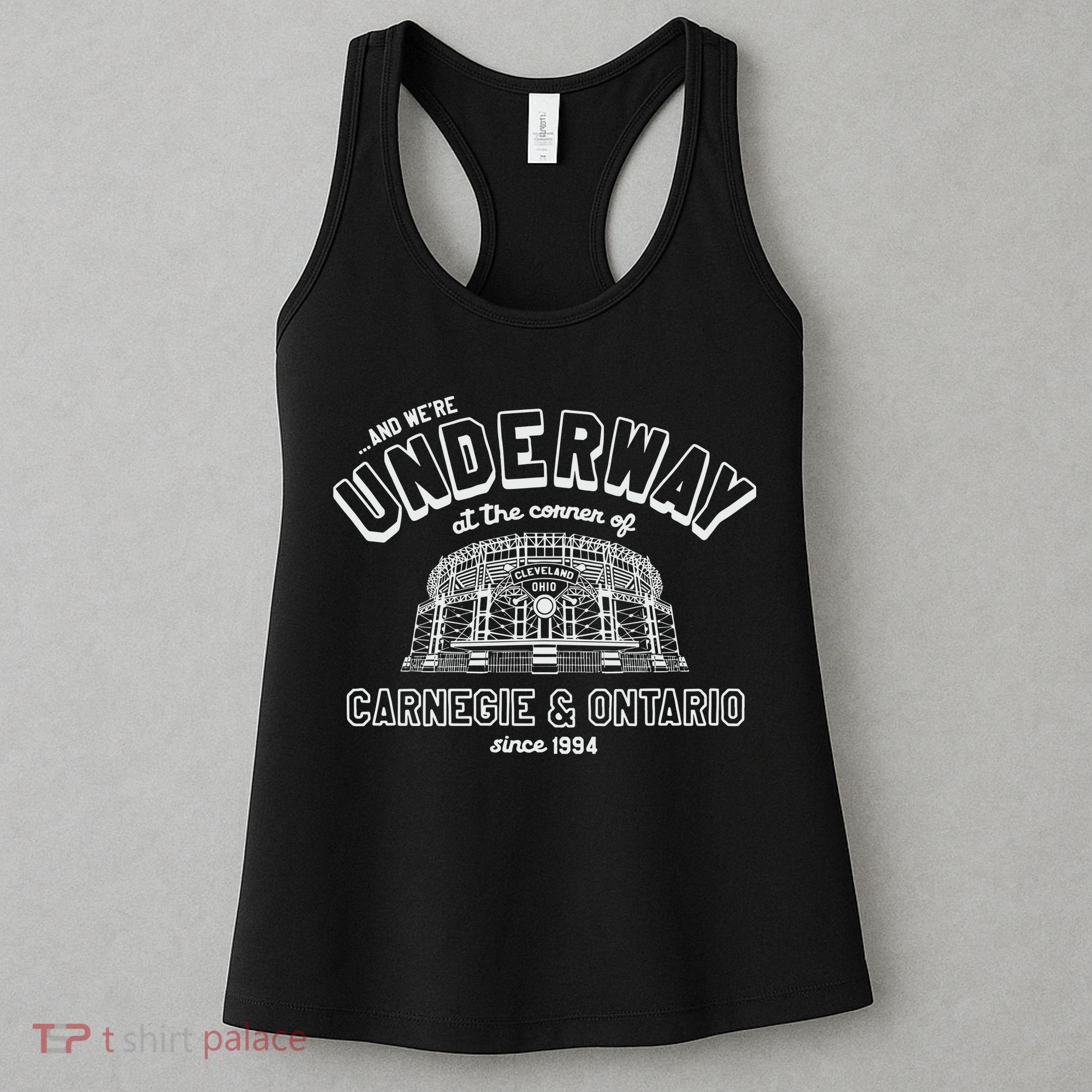 Underway At The Corner Of Carnegie & Ontario Since 1994 Women's Tank Top