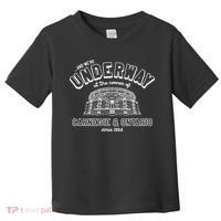 Underway At The Corner Of Carnegie & Ontario Since 1994 Toddler T-Shirt thumb 0