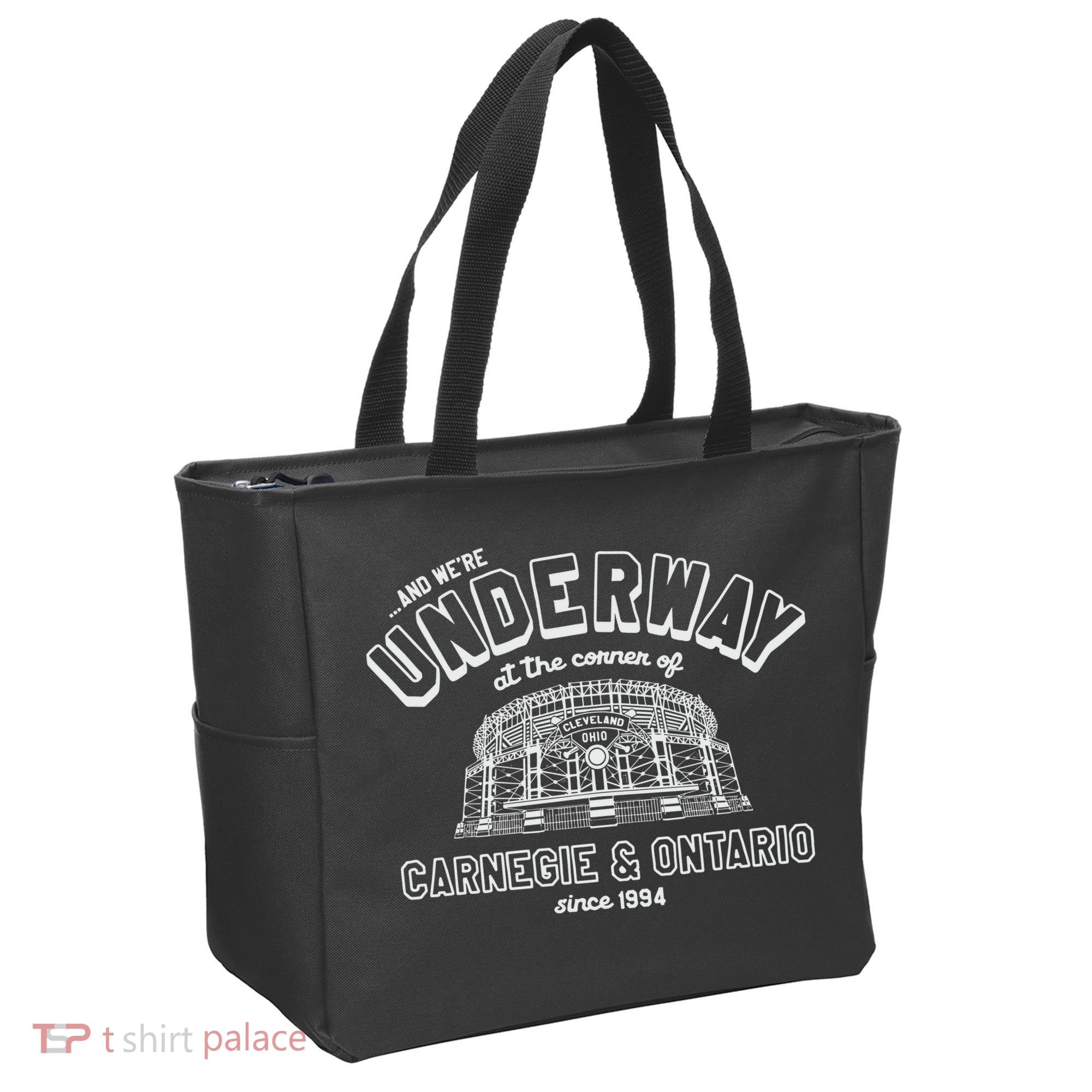 Underway At The Corner Of Carnegie & Ontario Since 1994 Tote Bag