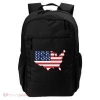 USA American US Flag Map Patriotic Backpack thumb 0