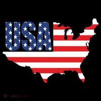 USA American US Flag Map Patriotic Coffee Mug thumb 5