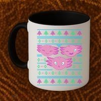 Ultimate Axolotl Ugly Christmas Coffee Mug thumb 2