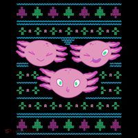 Ultimate Axolotl Ugly Christmas Coffee Mug thumb 5