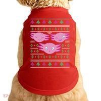 Ultimate Axolotl Ugly Christmas Doggie Tank thumb 0
