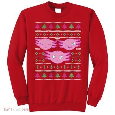 Ultimate Axolotl Ugly Christmas Sweatshirt