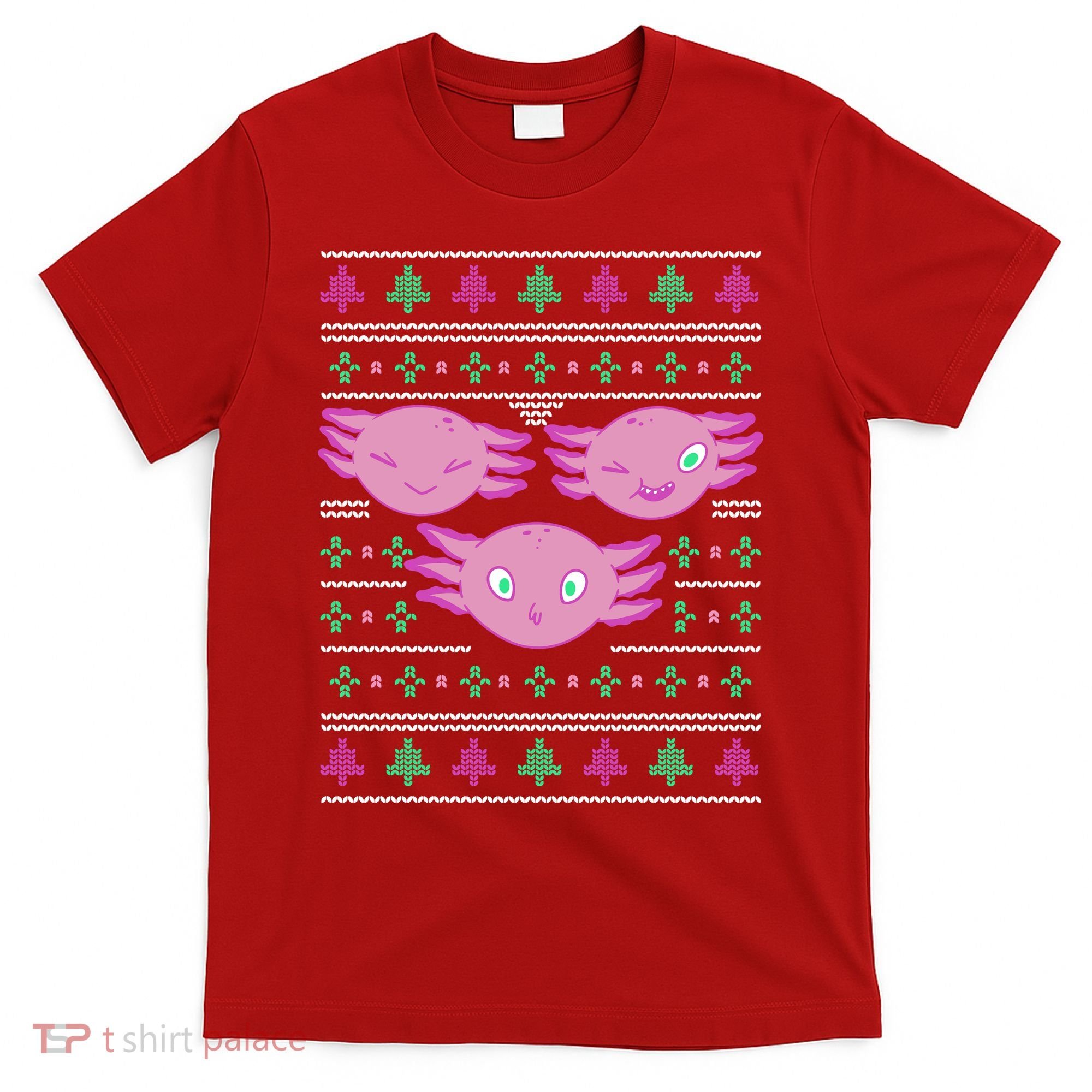 Ultimate Axolotl Ugly Christmas T-Shirt