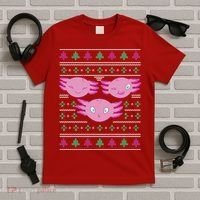 Ultimate Axolotl Ugly Christmas T-Shirt thumb 5