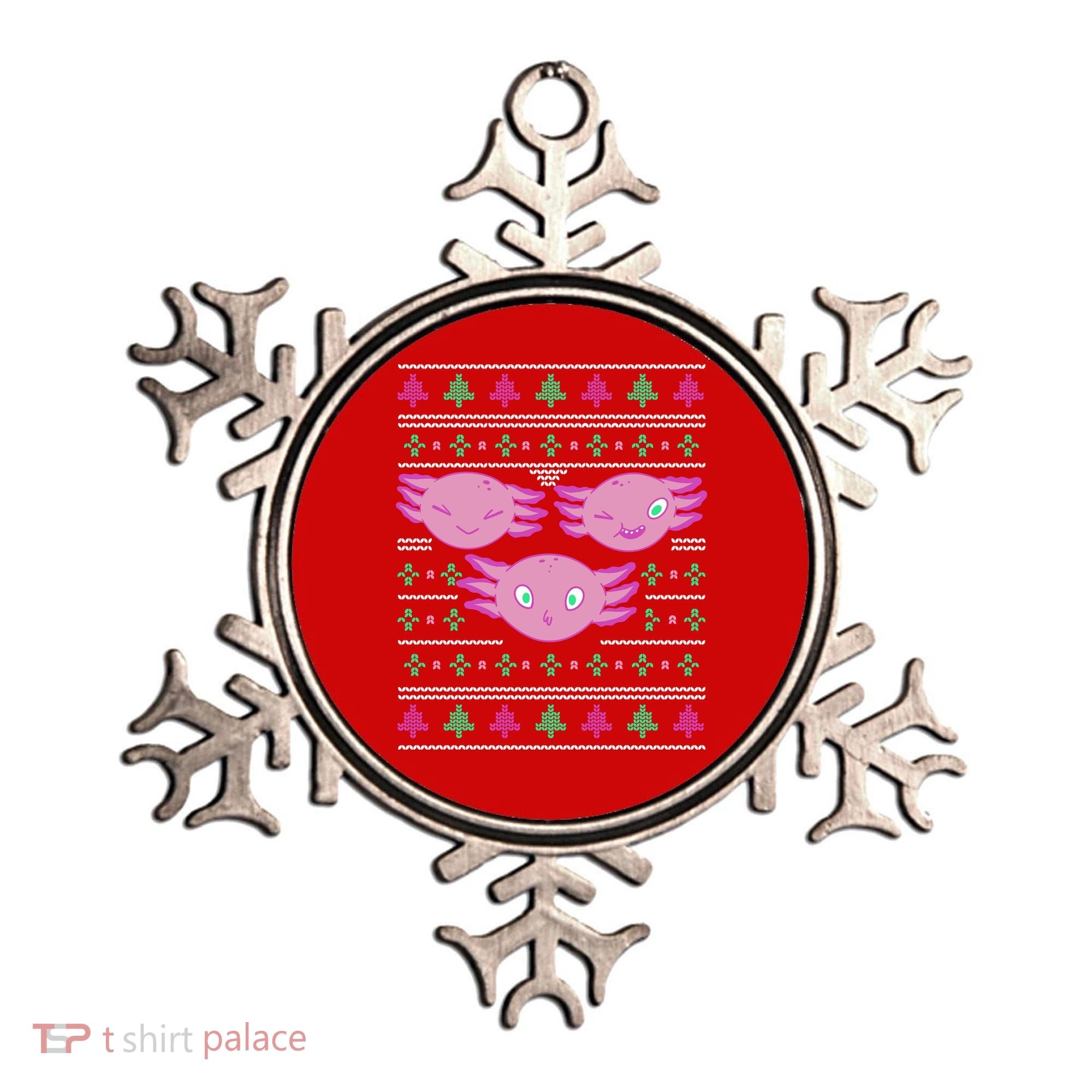 Ultimate Axolotl Ugly Christmas Ornament