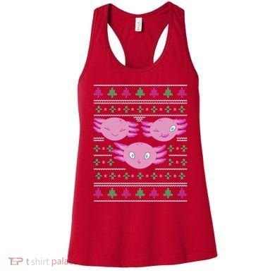 Ultimate Axolotl Ugly Christmas Women's Tank Top