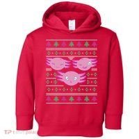 Ultimate Axolotl Ugly Christmas Toddler Hoodie thumb 0