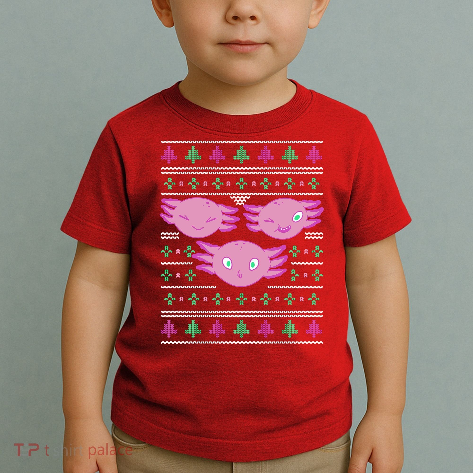 Ultimate Axolotl Ugly Christmas Toddler T-Shirt