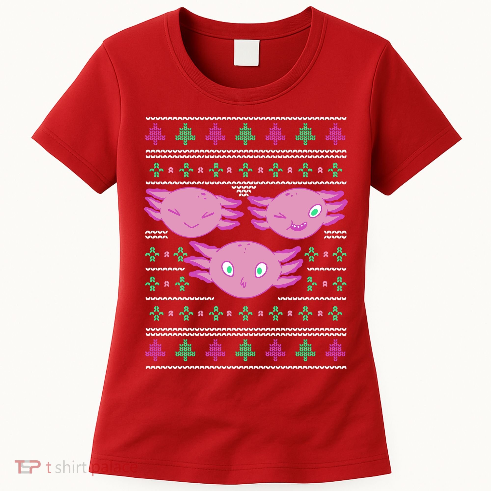 Ultimate Axolotl Ugly Christmas Women's T-Shirt