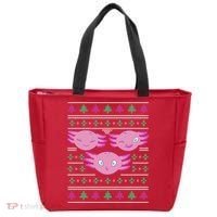 Ultimate Axolotl Ugly Christmas Tote Bag thumb 0