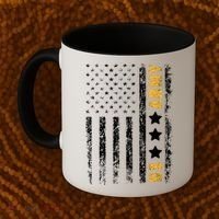 US Army Usa Grunge Flag Army Coffee Mug thumb 2