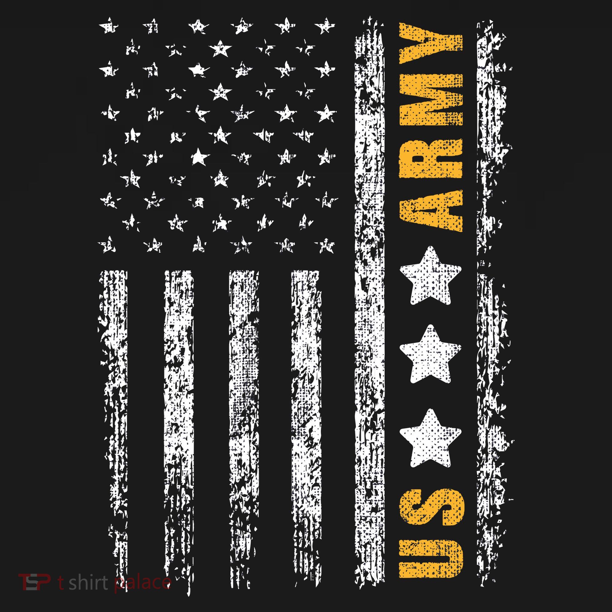 US Army Usa Grunge Flag Army Ornament