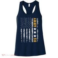 US Army Usa Grunge Flag Army Women's Tank Top thumb 0