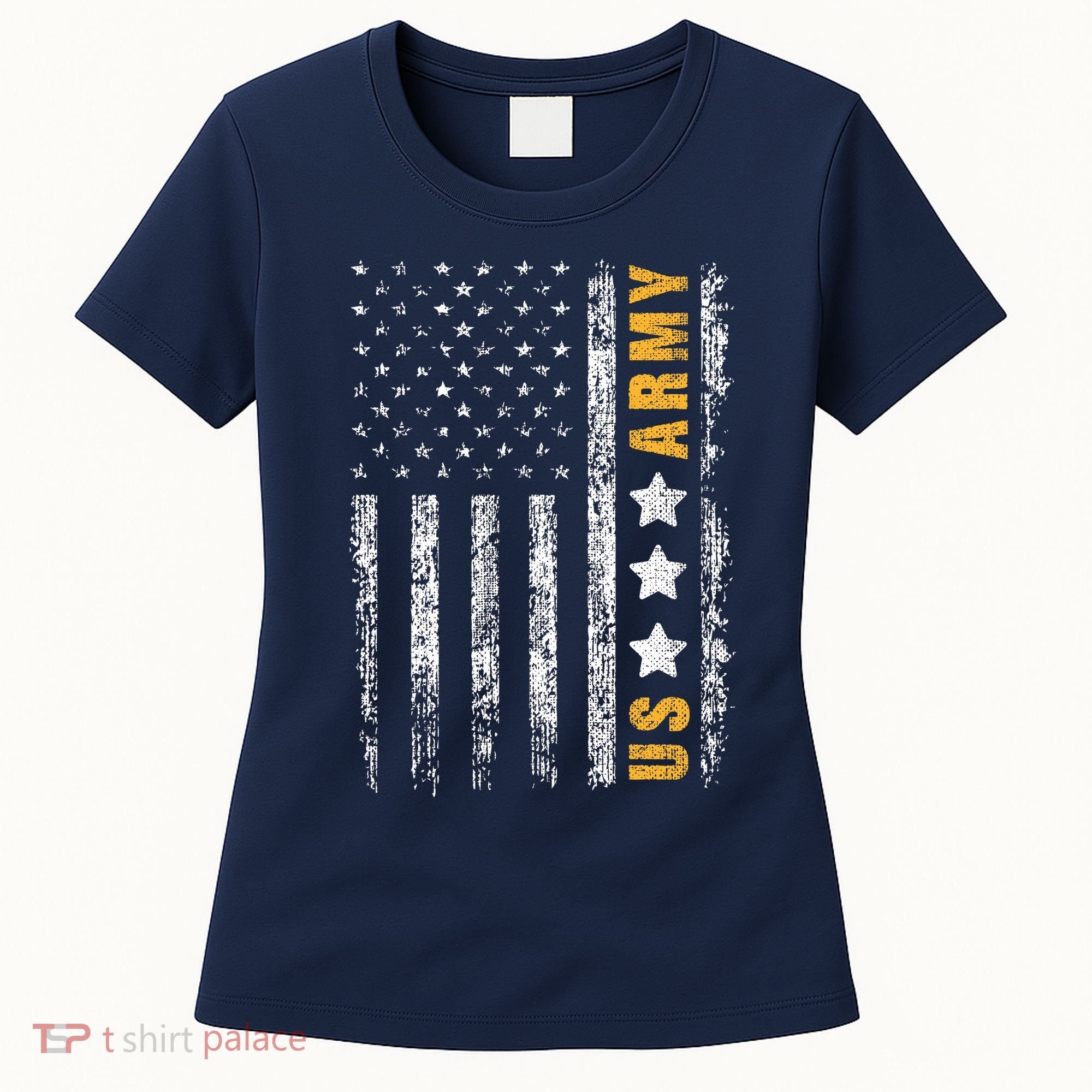 US Army Usa Grunge Flag Army Women's T-Shirt