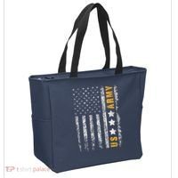 US Army Usa Grunge Flag Army Tote Bag thumb 2